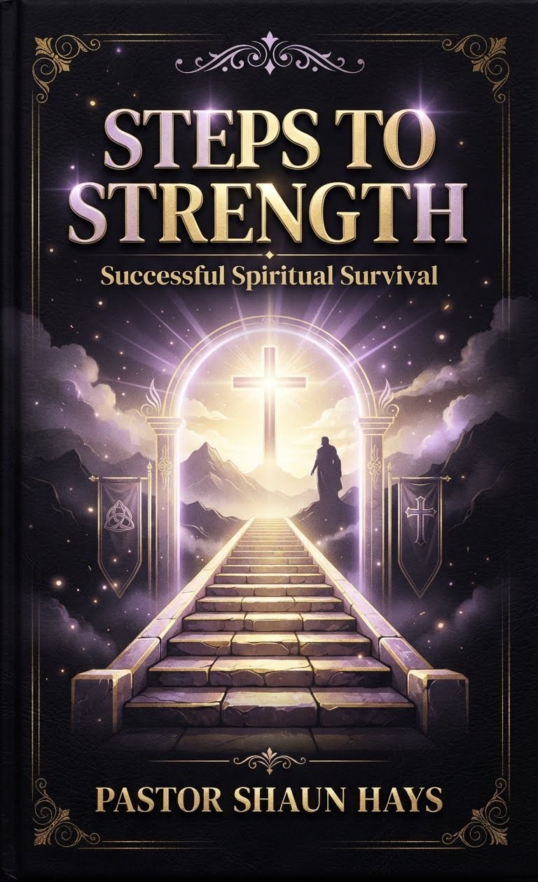 Steps to Strength book cover by Pastor Shaun Hays